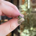 Ravenstone Crystals Moldavite Ring "Kenneth" - Size 6.5