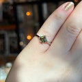 Ravenstone Crystals Moldavite Ring "Kenneth" - Size 6.5