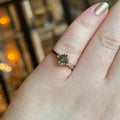 Ravenstone Crystals Moldavite Ring "Miro" - Size 5.5