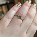 Ravenstone Crystals Moldavite Ring "Zara" - Size 8