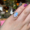 Ravenstone Crystals Moonstone Ring "Hannah" - Size 5
