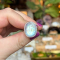 Ravenstone Crystals Moonstone Ring "Jordyn" - Size 9.5
