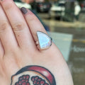 Ravenstone Crystals Moonstone Ring "Mariette" - Size 6.5