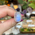 Ravenstone Crystals Moonstone Ring "Naomi" - Size 6.5