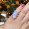 Ravenstone Crystals Moonstone Ring "Skylar" - Size 5.5