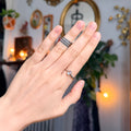 Ravenstone Crystals Moonstone Ring "Thelma" - Size 10