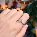 Ravenstone Crystals Moonstone Ring "Tina" - Size 8