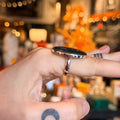 Ravenstone Crystals Moss Agate Ring "Eve" - Size 8
