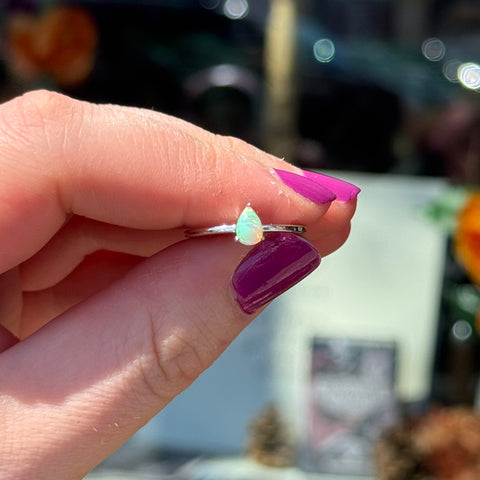 Ravenstone Crystals Opal Ring "Callie" - Size 7