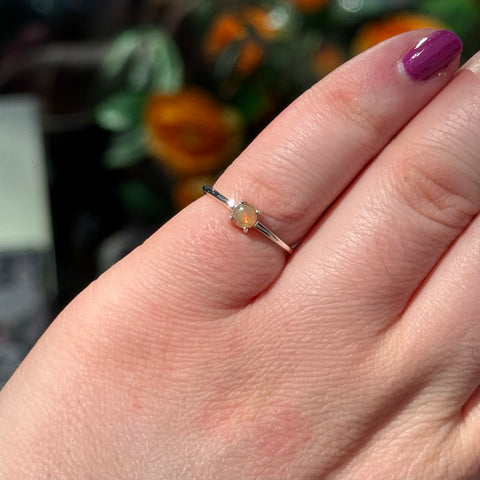 Ravenstone Crystals Opal Ring "Jake" - Size 5