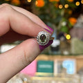 Ravenstone Crystals Ornate Moldavite Ring "Adeline" - Size 10