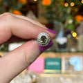 Ravenstone Crystals Ornate Moldavite Ring "Delilah" - Size 6