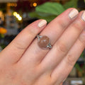 Ravenstone Crystals Pink Moonstone Ring "Wanda" - Size 7