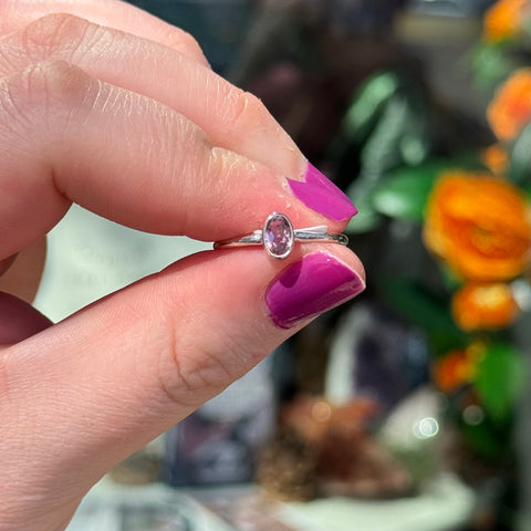 Ravenstone Crystals Pink Tourmaline Ring "Taissa" - Size 7