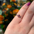 Ravenstone Crystals Pink Tourmaline Ring "Van" - Size 6