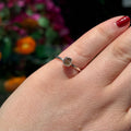 Ravenstone Crystals Raw Moldavite Ring "Josefina" - Size 7