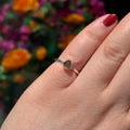Ravenstone Crystals Raw Moldavite Ring "Kris" - Size 5
