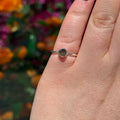 Ravenstone Crystals Raw Moldavite Ring "Val" - Size 6