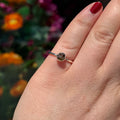 Ravenstone Crystals Raw Moldavite Ring "Yvonne" - Size 7
