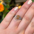 Ravenstone Crystals Rutilated Quartz Ring "Lois" - Size 7