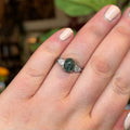 Ravenstone Crystals Seraphinite Ring "Jaylen" - Size 8