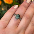 Ravenstone Crystals Seraphinite Ring "Lucia" - Size 8