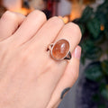 Ravenstone Crystals Sunstone Ring "Betty" - Size 9.5