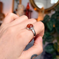 Ravenstone Crystals Sunstone Ring "Eliza" - Size 8.5