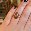 Ravenstone Crystals Sunstone Ring "Jill" - Size 8