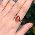 Ravenstone Crystals Sunstone Ring "Lois" - Size 9.5