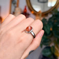 Ravenstone Crystals Sunstone Ring "Lois" - Size 9.5