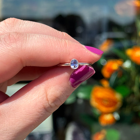 Ravenstone Crystals Tanzanite Ring "Harper" - Size 6