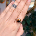 Ravenstone Crystals Tiger's Eye Ring "Delilah" - Size 9
