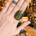 Ravenstone Crystals Tiger's Eye Ring "Kayce" - Size 7