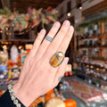 Ravenstone Crystals Tiger's Eye Ring "Shauna" - Size 8