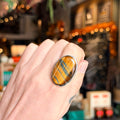 Ravenstone Crystals Tiger's Eye Ring "Shauna" - Size 8