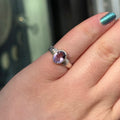 Ravenstone Crystals Vintage Amethyst Ring "Stella" - Size 5.5