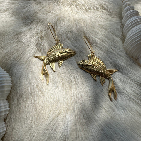 Ravenstone The Fish Earrings