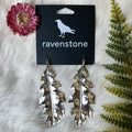 Ravenstone The Silver Fall Forever Earrings