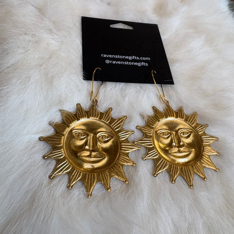 Ravenstone The Sun Earrings
