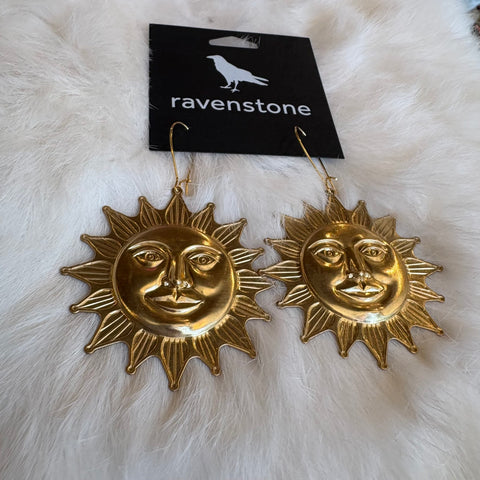 Ravenstone The Sun Earrings
