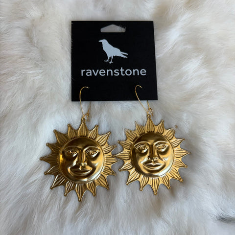 Ravenstone The Sun Earrings