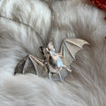 Ravenstone The Silver Bat Necklace