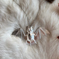 Ravenstone The Silver Bat Necklace
