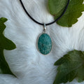 Ravenstone Amazonite Necklace "Celina"