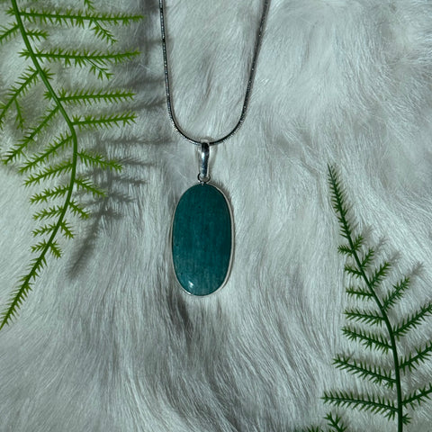 Ravenstone Amazonite Necklace "Lennox"