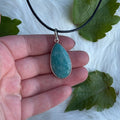 Ravenstone Amazonite Necklace "Lindsay"