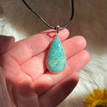 Ravenstone Amazonite Necklace "Reign"