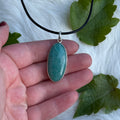 Ravenstone Amazonite Necklace "Verna"