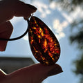 Ravenstone Amber Necklace "Calixte"